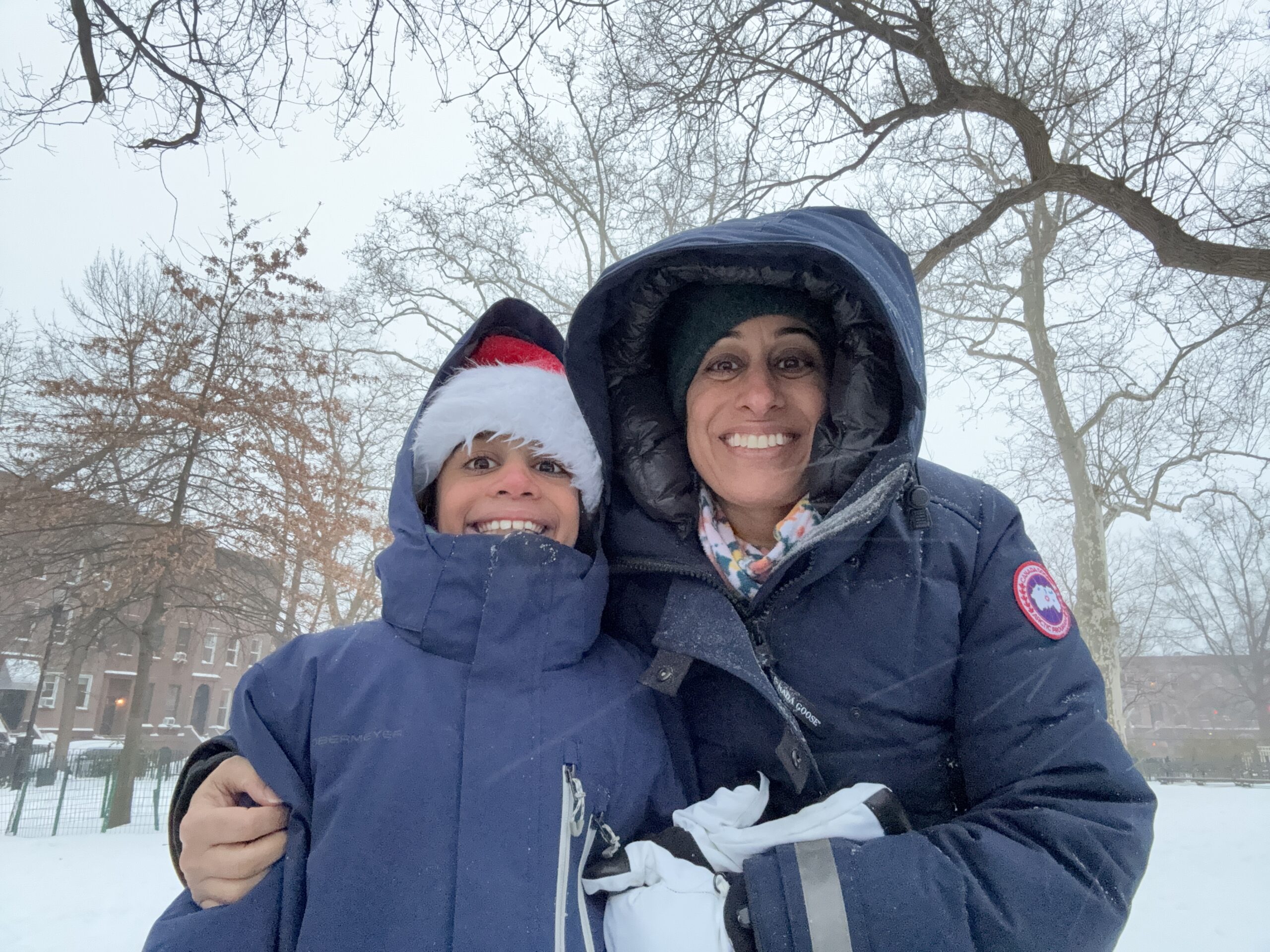 Snowstorm Nina and Taij Alt text